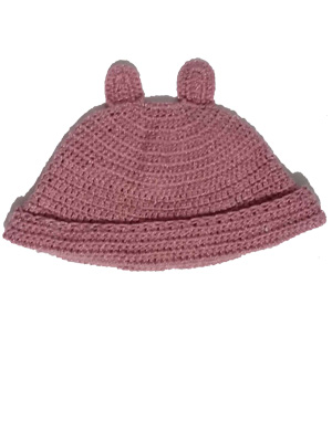 Gorro con orejitas para dama